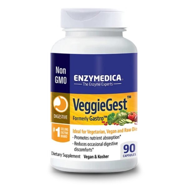 Enzymedica VeggieGest — 90 капсул