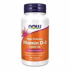 Now Foods Вітамін D-3 1000 МО — 180 капсул
