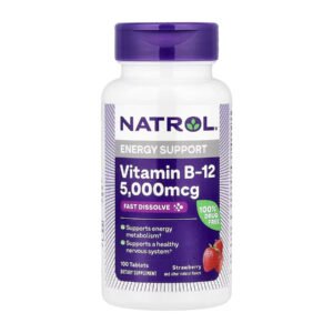 NATROL Вітамін B-12 5000 мкг - 100 таблеток