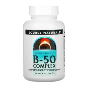 Source Naturals Комплекс вітамінів B-50 50мг - 100 таблеток