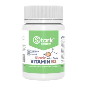 Stark Pharm Вітамін B3 Ніацин — 100 капсул