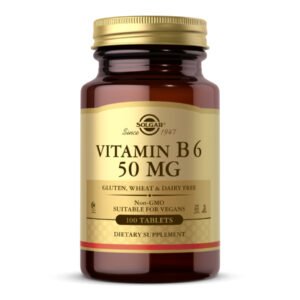 Solgar Вітамін B6 50 мг — 100 таблеток