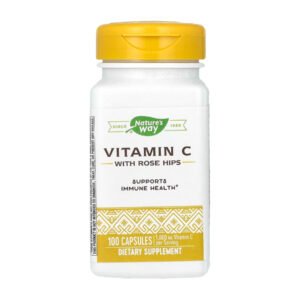 Nature's Way Вітамін C з шипшиною — 100 капсул