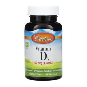Carlson Laboratories Вітамін D 4000 IU — 120 капсул