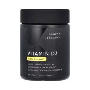 Sport Research Вітамін D3 4000IU - 360 капсул