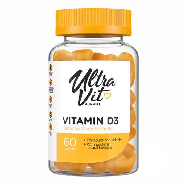 VPLab Вітамін D3 — 60 гумок