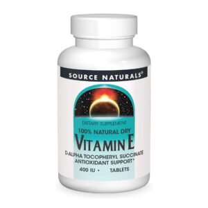 Source Naturals Вітамін E 400 IU D-Alpha Токоферол — 100 таблеток