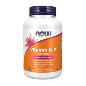 Now Foods Вітамін K-2 100 мкг - 250 рослинних капсул
