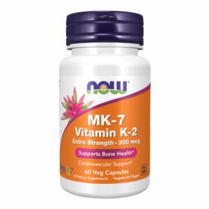 Now Foods Вітамін K2 (MK-7) 300 мкг — 60 рослинних капсул