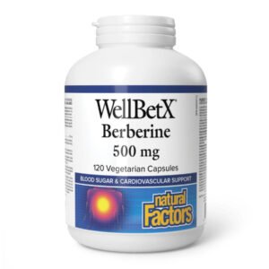 Natural Factors Berberine 500 мг — 120 рослинних капсул