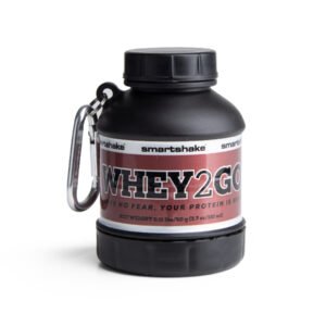 Smart Shake Шейкер Whey 2GO Funnel — 110 мл чорний