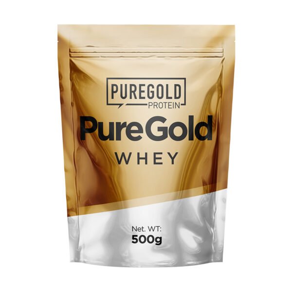 Pure Gold Сироватковий протеїн — 500 г Клубничний молочний коктейль