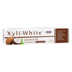 Now Foods XyliWhite™ Зубна паста з кокосовою олією гель - 181 г