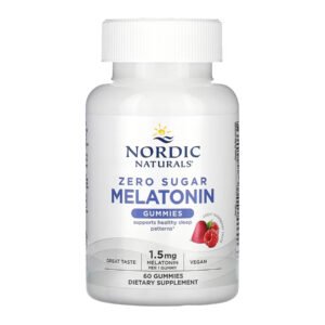 Nordic Naturals Мелатонін без цукру — 60 гумок