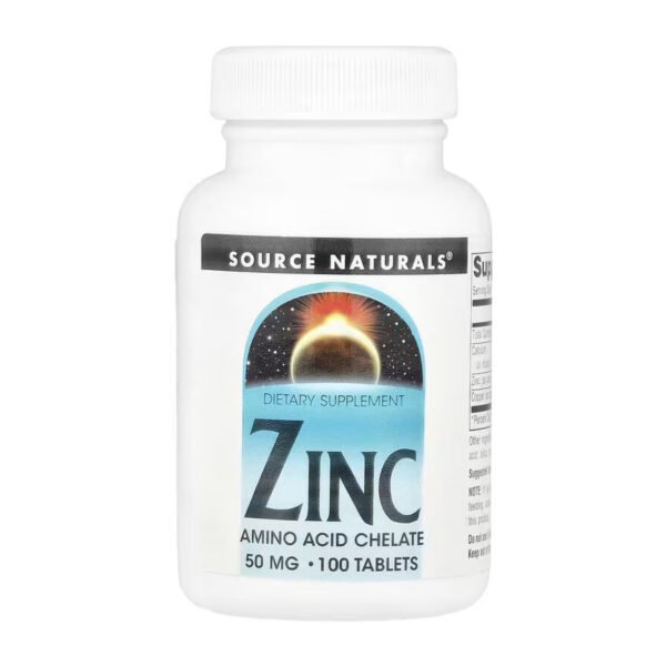 Source Naturals Цинк 50 мг - 100 таблеток