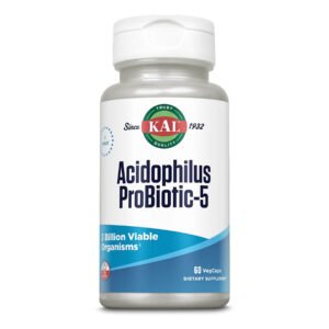 KAL Пробіотик Acidophilus Probiotic-5 — 60 рослинних капсул