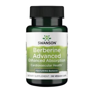 Swanson Berberine Advanced Enhanced Absorption — 30 рослинних капсул