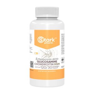 Stark Pharm Глюкозамін Хондроїтин МСМ та Гіалуронова Кислота — 120 капсул