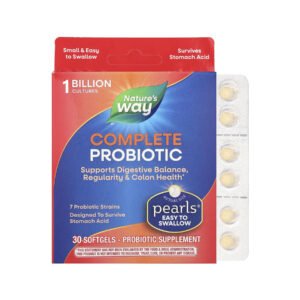 Nature's Way Pearls Complete Probiotic — 30 капсул